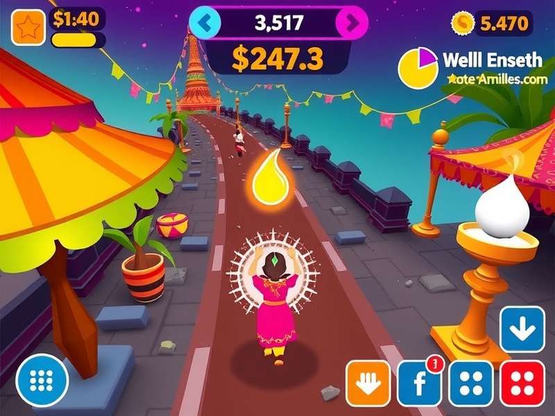 Festival Dash Adventure special Diwali event gameplay